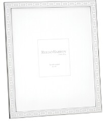 Silver Link White Frame, 8 x 10