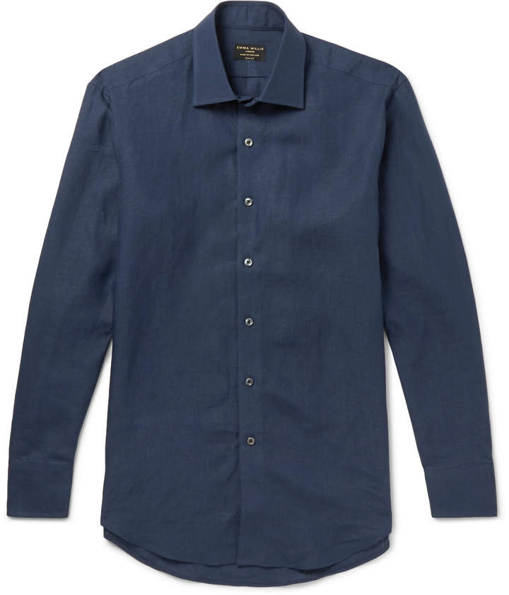Emma Willis Slim-Fit Linen Shirt