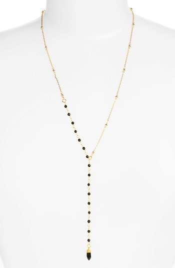 KAREN LONDON Beaded Y-Necklace