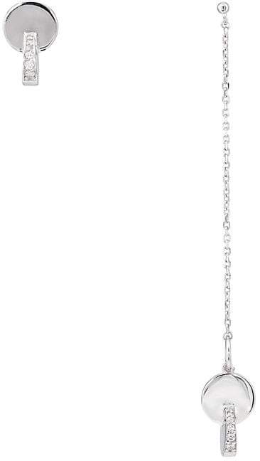 VIOLA.Y JEWELRY Women's Cubic Zirconia Mismatched Earrings