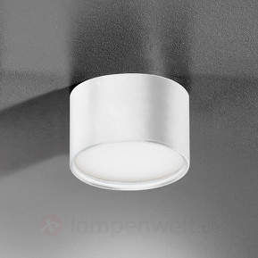 Runde LED-Deckenlampe Mine, weiß 9 cm