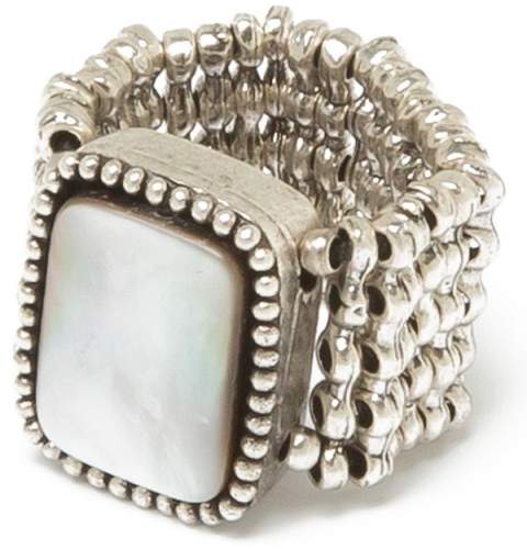 Styleserver DE Philippe Audibert Philippe Audibert Ring Pikuni Perlmutt silber