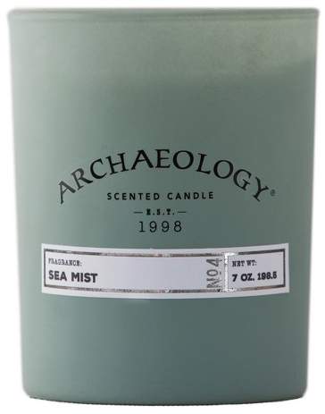 Archaeology Mandle Jar Candle Black - Amber - 12oz