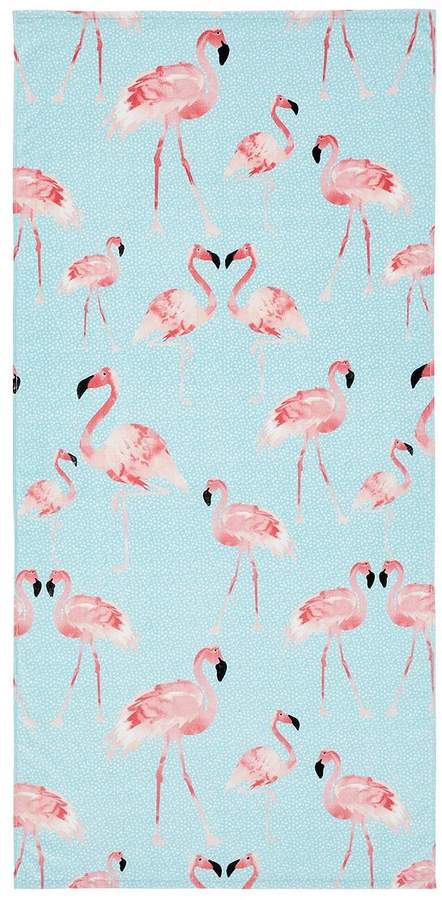 Catherine Lansfield Flamingo Beach Towel