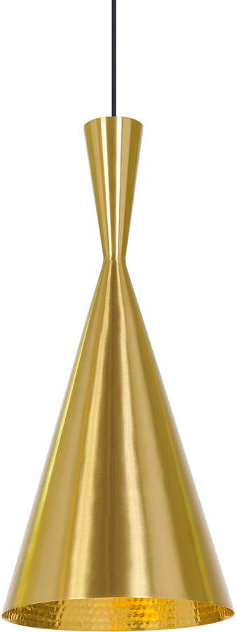 Tom Dixon - Beat Light Tall Pendelleuchte, Messing