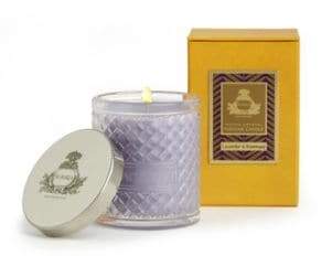 Lavender Rosemary Woven Crystal Candle/7 oz.