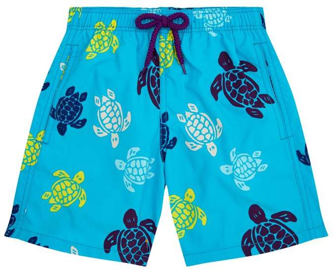 Turtle Print Swim Shorts