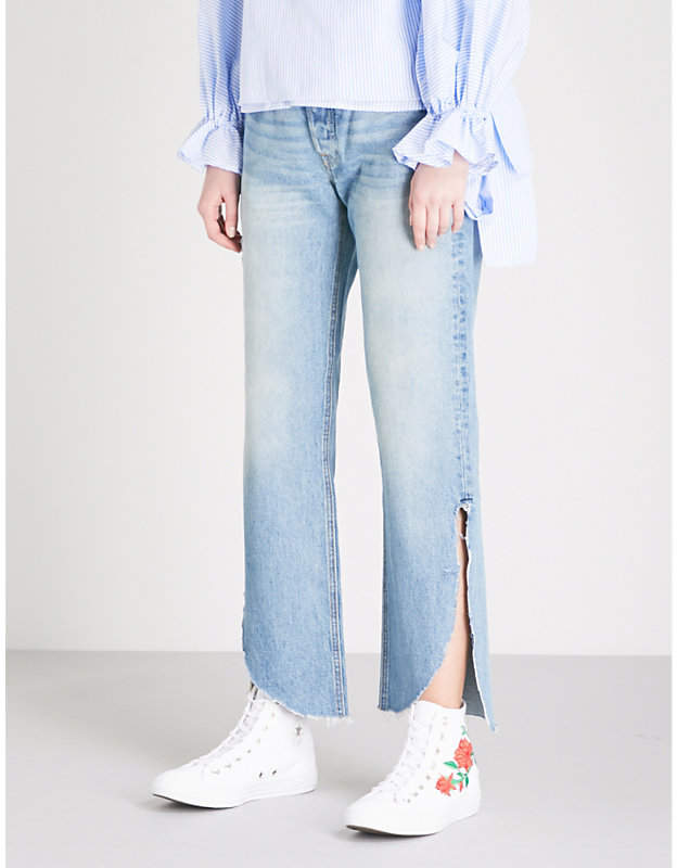 Maran slim-fit high-rise jeans