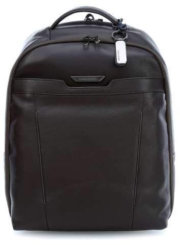 Sygnum 15'' Laptop-Rucksack weiches Nappaleder dunkelbraun
