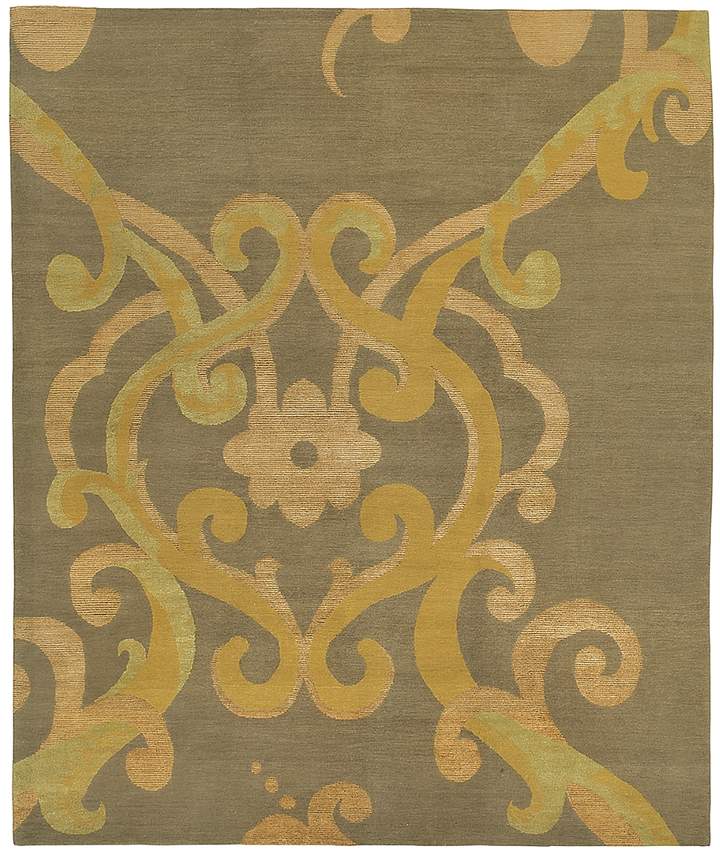 Tufenkian Artisan Carpets Arabesque Verde Area Rug, 8' x 10'