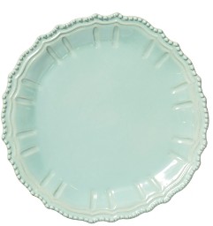 Incanto Stone Aqua Baroque Round Platter