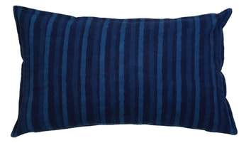 Indigo Stripe Accent Pillow