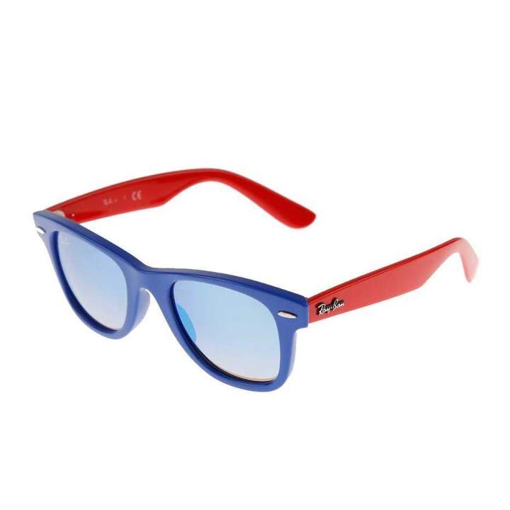 Ray-BanBlue & Red Gradient Flash Wayfarer Sunglasses