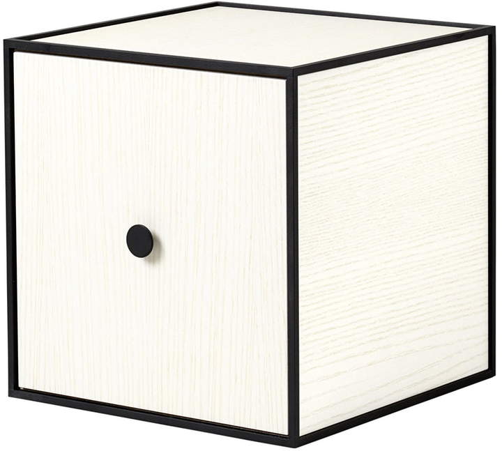 by Lassen - Frame Wandschrank 28 (inkl. Tür), Esche weiß gebeizt