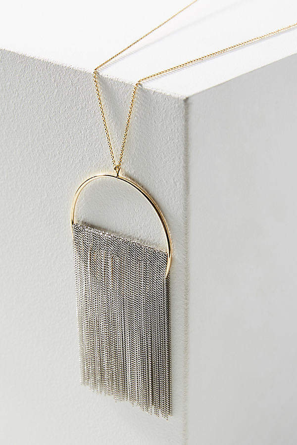 Serefina Moonrise Halskette mit Anhänger - Gold