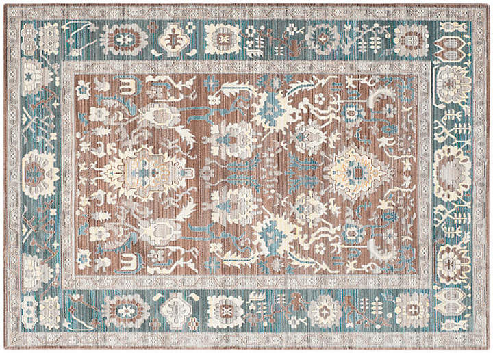 Asad Rug - Chocolate/Alpine - 4'x6'
