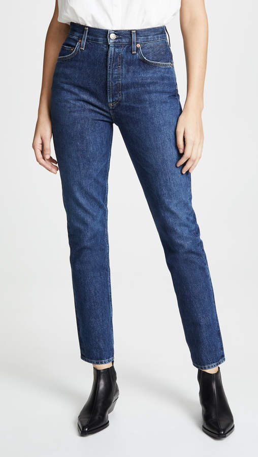 AGOLDE Remy High Rise Straight Jeans