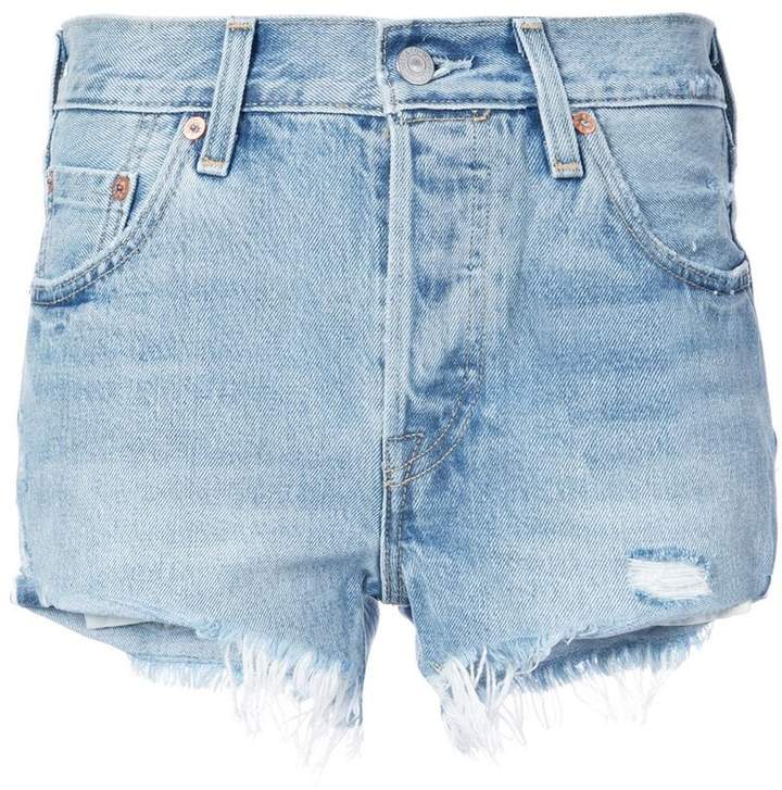 501 denim shorts