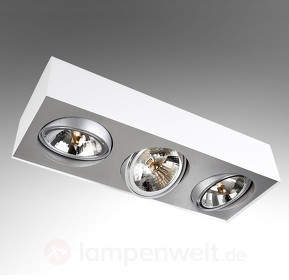 Dreiflammiger Deckenspot Bloq