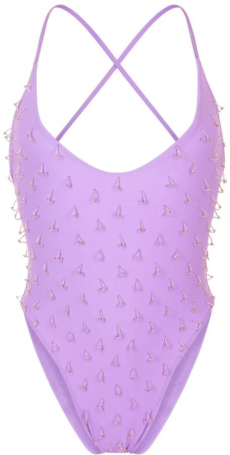 Swim - Lavender Swimsuit