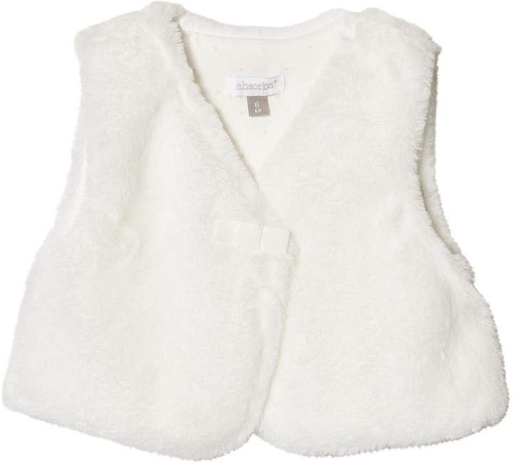 Cream Faux Fur Gilet
