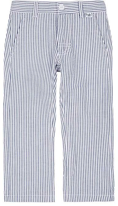 Kids' Striped Cotton Seersucker Pants