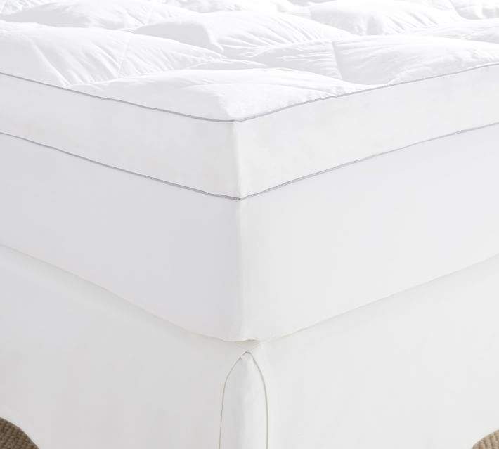 Luxury Quilted Fiberbed with Elastic Skirt