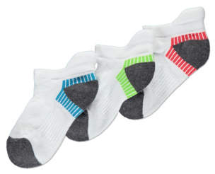 Feel Fresh Cushion Sole Trainer Liner Socks 3 Pack