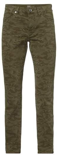 MAC Loose Fit Jeans mit Camouflage-Muster
