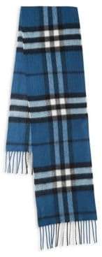 Kid's Exploded Check Cashmere Scarf