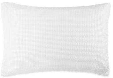Mercer Garment-Washed Standard Pillow Sham in White