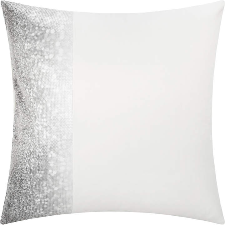 Kylie Minogue at Home - Glitter Fade Pillowcase - Silver - 65x65cm