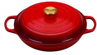 Gold Knob Collection 3 3/4 Quart Braiser