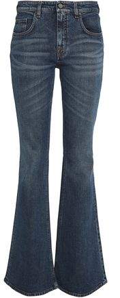 Victoria Victoria Beckham Faded Mid-Rise Flared Jeans