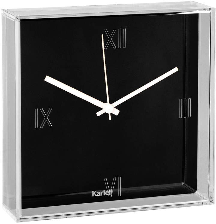 Tic & Tac Wanduhr, Schwarz