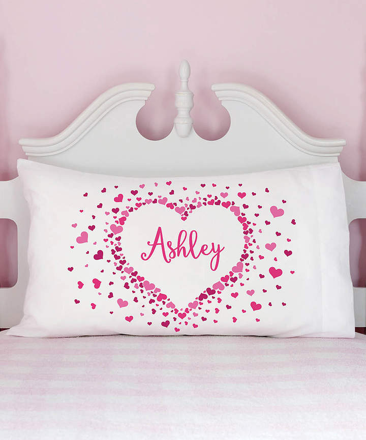 Heart Burst Personalized Pillowcase