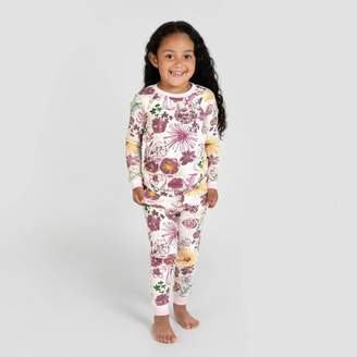 Burt's Bees Baby® Toddler Girls' Floral Organic Cotton Pajama Set - Pink