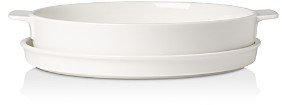Clever Cooking Round Baking Dish with Lid, Large