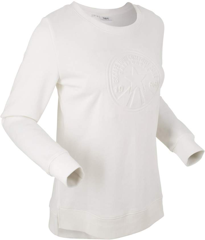 bpc bonprix collection Langarm-Sweatshirt mit Prägung