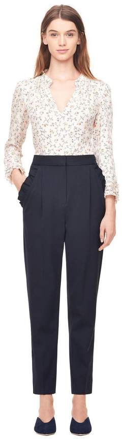 Spring Suiting Ruffle Pant