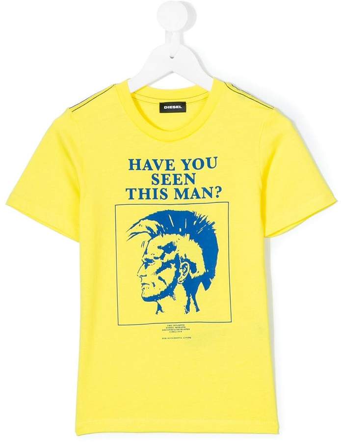 T-Shirt mit Mohawk-Print
