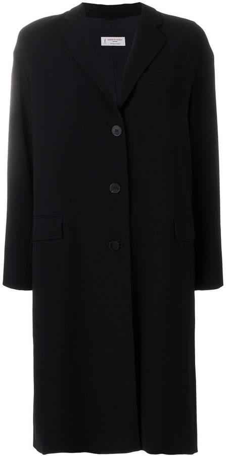 single-breasted coat