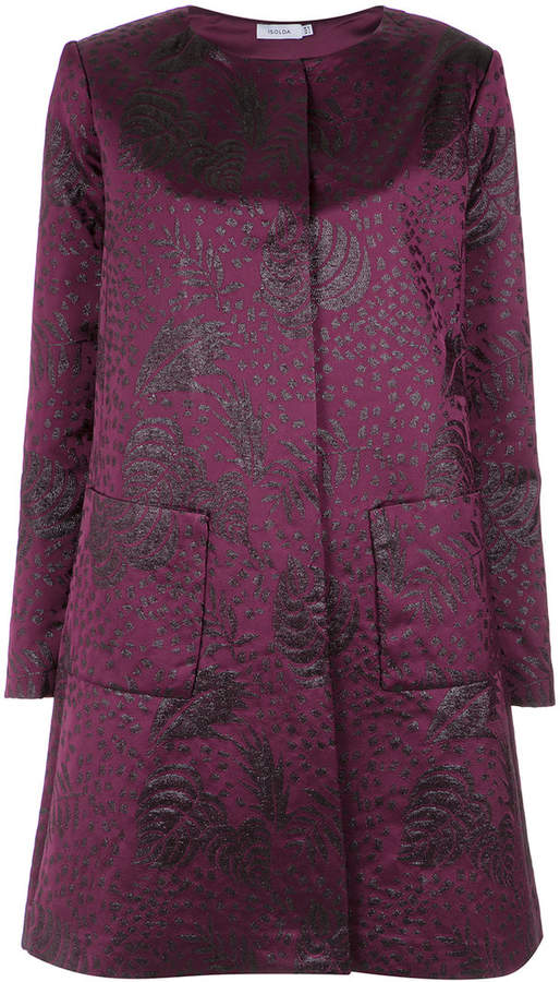 Isolda printed coat