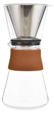 GROSCHE Amsterdam Pour Over Coffee Maker and Stainless Steel Filter