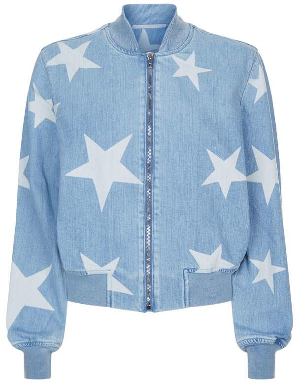 Denim Bomber Jacket