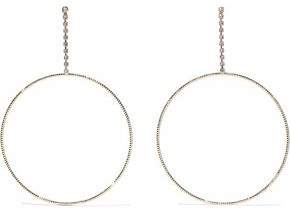 Gold-Tone Crystal Earrings