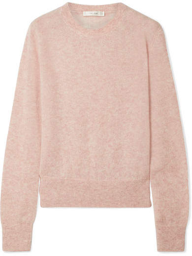 Minco Cashmere And Silk-blend Sweater - Pink