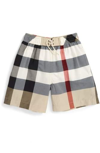 Jeffries Check Swim Trunks