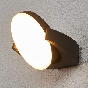 Verstellbare LED-Wandlampe Maddy für außen