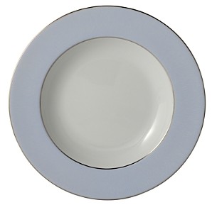 Dune Blue Rim Soup Plate